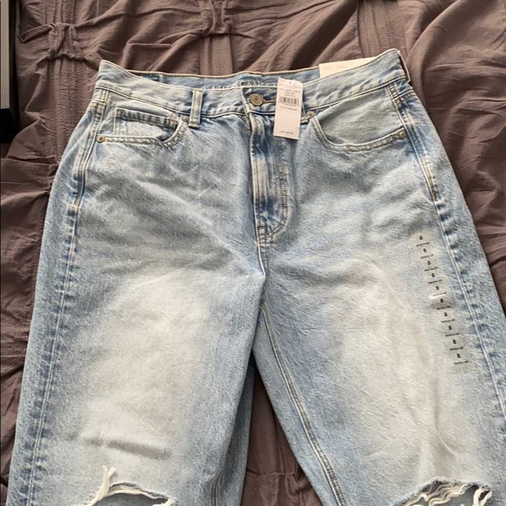 American Eagle mom jeans